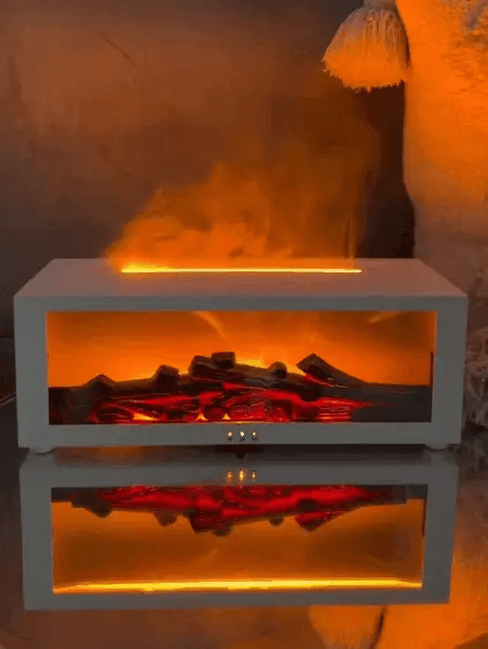 FiammaNatalizia™  Diffusore di Magia e Calore Natalizio