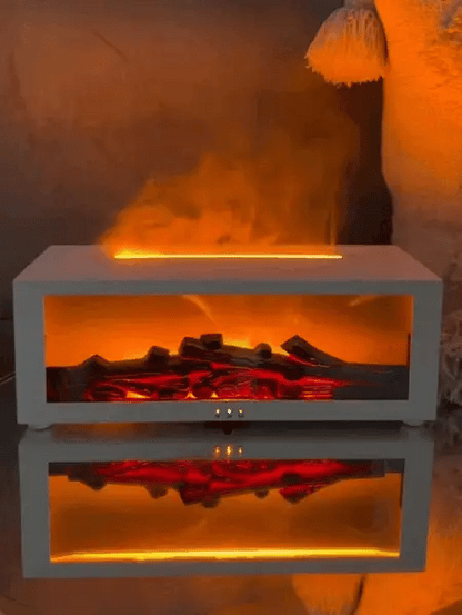 FiammaNatalizia™  Diffusore di Magia e Calore Natalizio