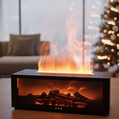FiammaNatalizia™  Diffusore di Magia e Calore Natalizio